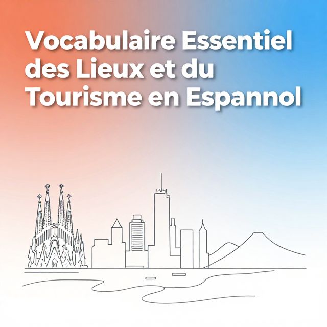 Vocabulaire Essentiel des Lieux et du Tourisme en Espagnol