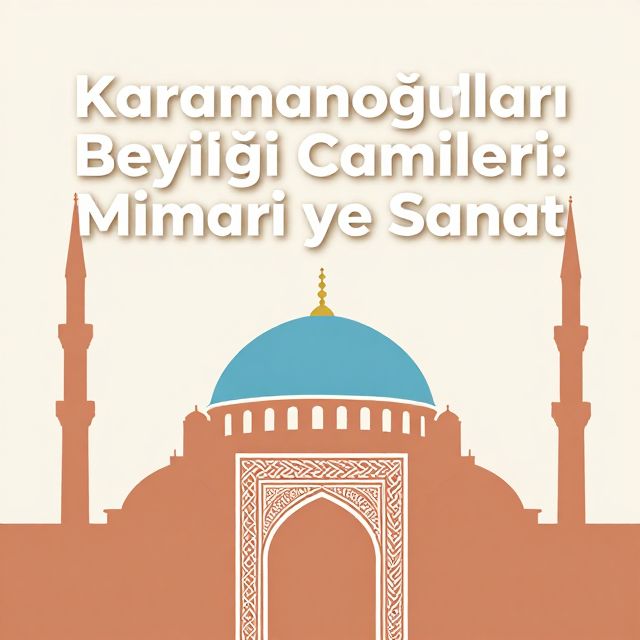 Karamanoğulları Beyliği Camileri: Mimari ve Sanat