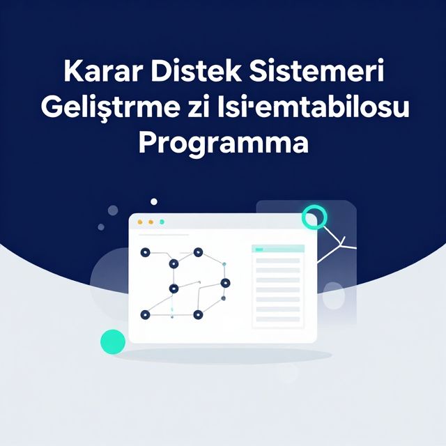 Karar Destek Sistemleri Geliştirme ve İşlemtablosu Programlama