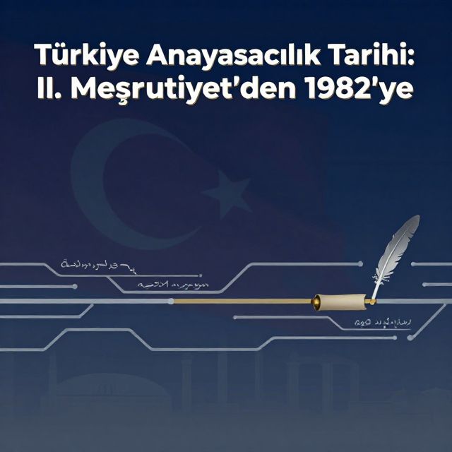 Türkiye Anayasacılık Tarihi: II. Meşrutiyet'ten 1982'ye