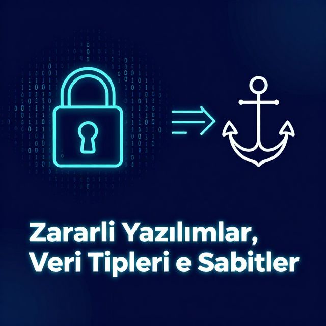 Zararlı Yazılımlar, Veri Tipleri ve Sabitler