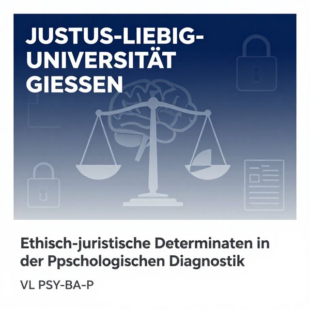 Ethisch-juristische Determinanten in der psychologischen Diagnostik