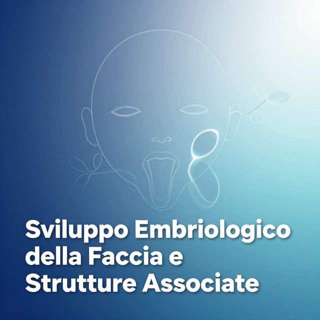 Sviluppo Embriologico della Faccia e Strutture Associate