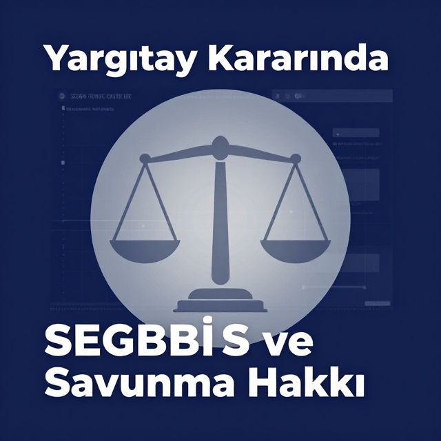 Yargıtay Kararında SEGBİS ve Savunma Hakkı