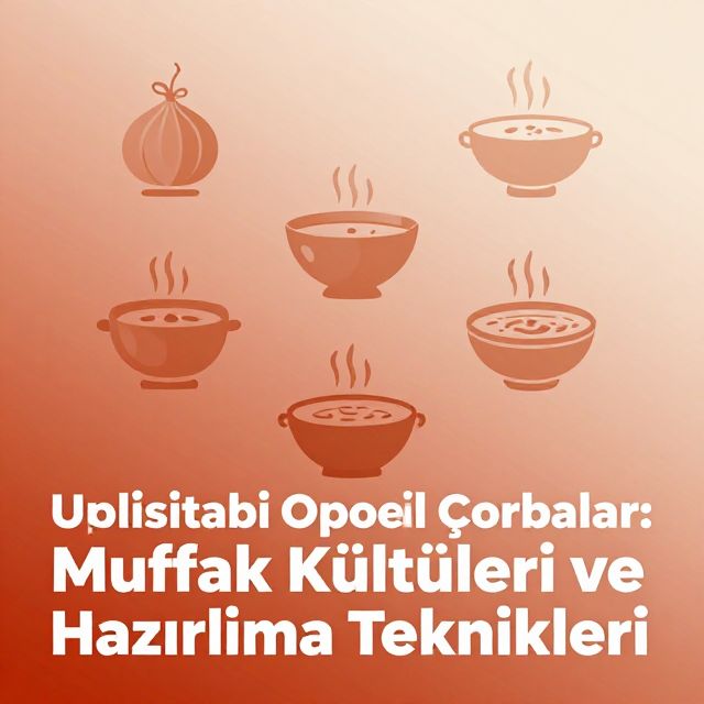 Uluslararası Özel Çorbalar: Mutfak Kültürleri ve Hazırlama Teknikleri