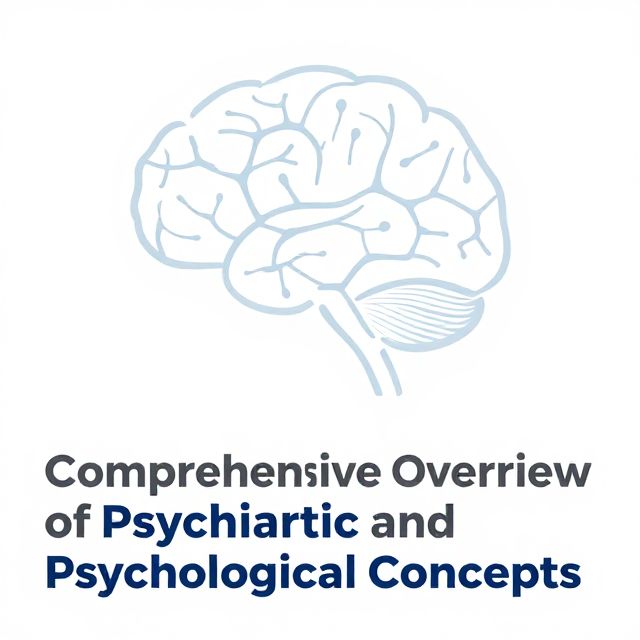 Comprehensive Overview of Psychiatric and Psychological Concepts