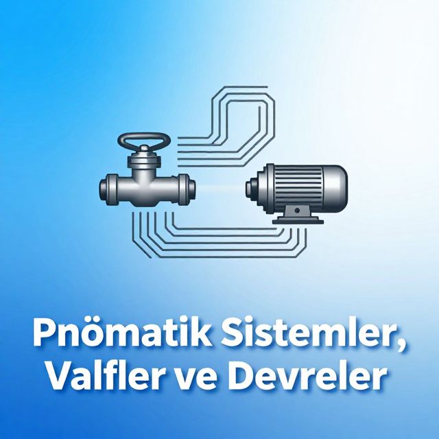 Pnömatik Sistemler, Motorlar, Valfler ve Devreler