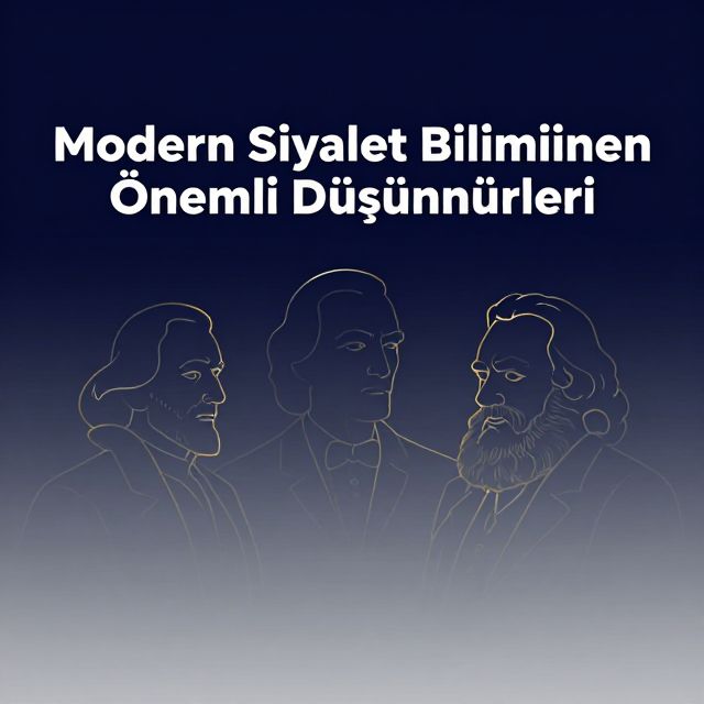 Modern Siyaset Biliminin Önemli Düşünürleri