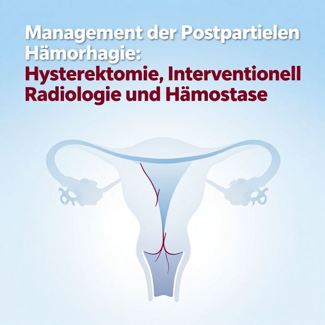 Management der Postpartalen Hämorrhagie: Hysterektomie, Interventionelle Radiologie und Hämostase