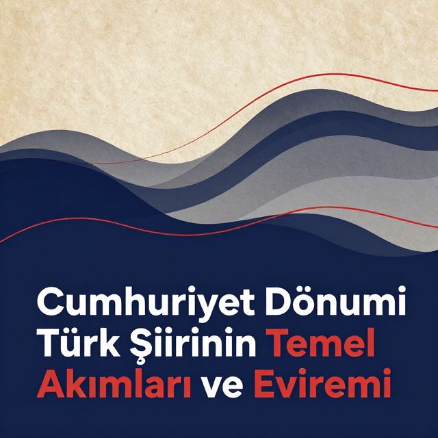 Cumhuriyet Dönemi Türk Şiirinin Temel Akımları ve Evrimi