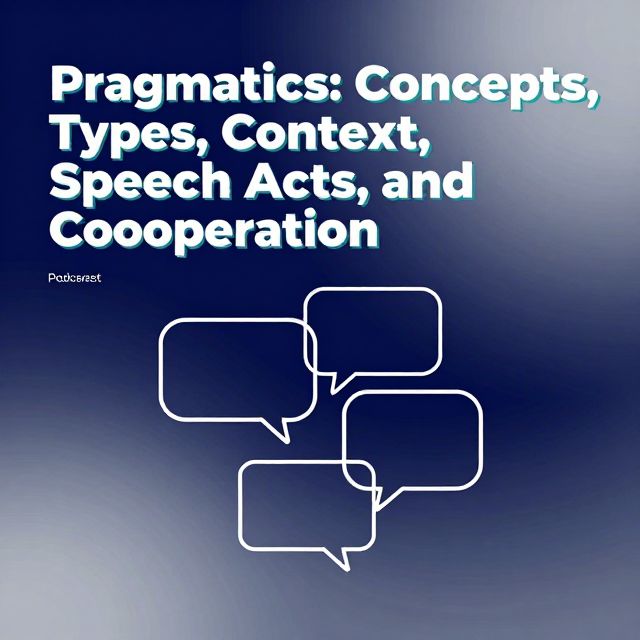 Pragmatics: Concepts, Types, Context, Speech Acts, and Cooperation