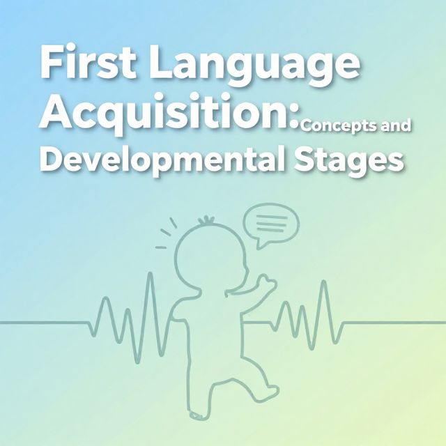 First Language Acquisition: Concepts and Developmental Stages