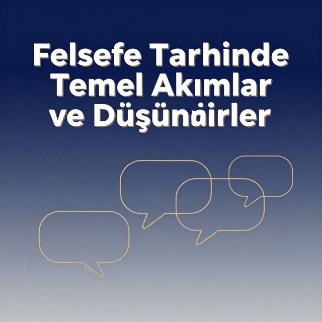 Felsefe Tarihinde Temel Akımlar ve Düşünürler