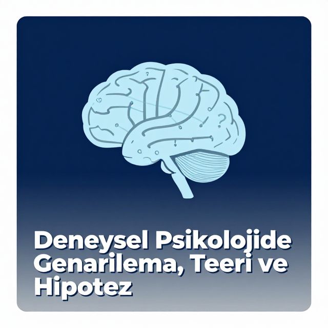 Deneysel Psikolojide Genelleme, Teori ve Hipotez