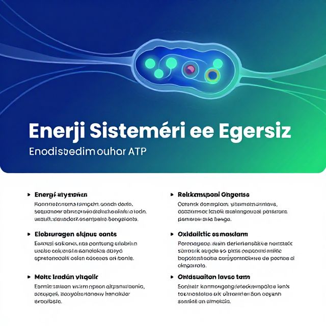 Egzersizde Enerji Sistemleri: ATP-PC, Glikoliz ve Oksidatif Sistemler