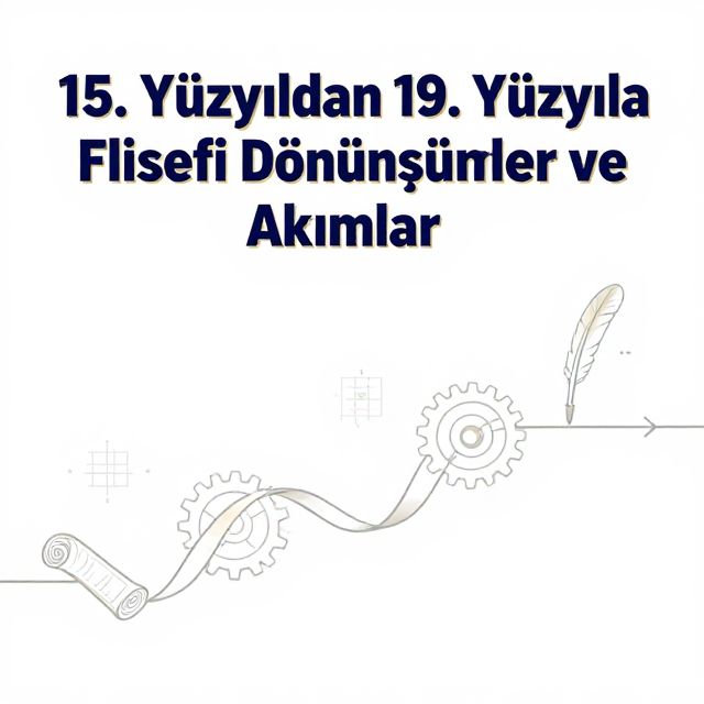 15. Yüzyıldan 19. Yüzyıla Felsefi Dönüşümler ve Akımlar