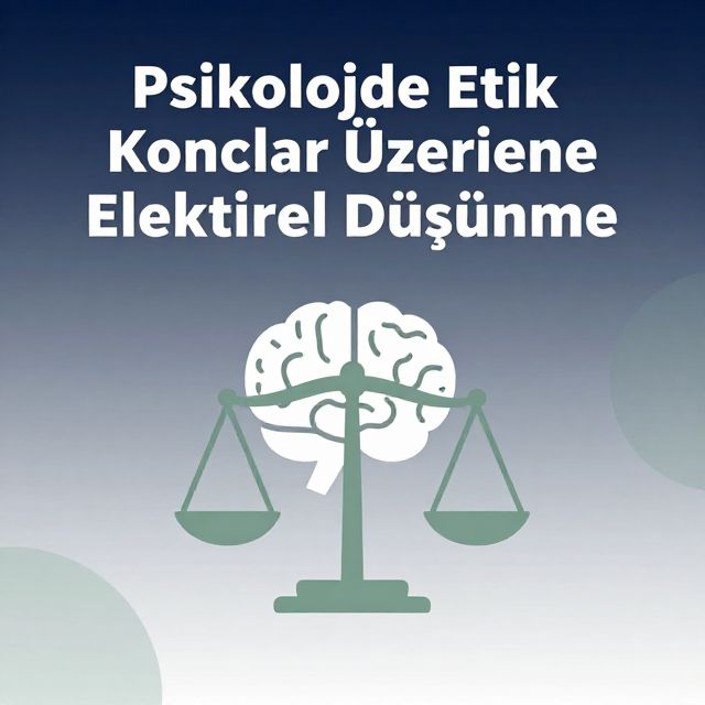 Psikolojide Etik Konular Üzerine Eleştirel Düşünme