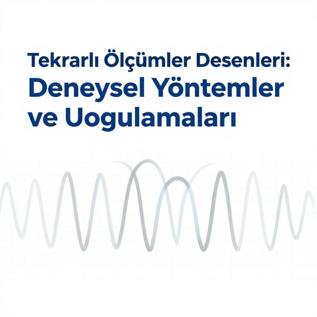 Tekrarlı Ölçümler Desenleri: Deneysel Yöntemler ve Uygulamaları