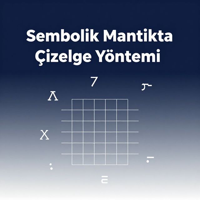 Sembolik Mantıkta Çözümleyici Çizelge Yöntemi