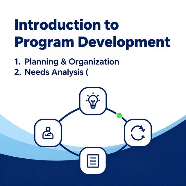 Comprehensive Program Development Process