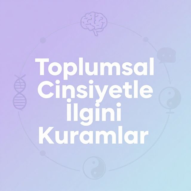 Toplumsal Cinsiyetle İlgili Kuramlar