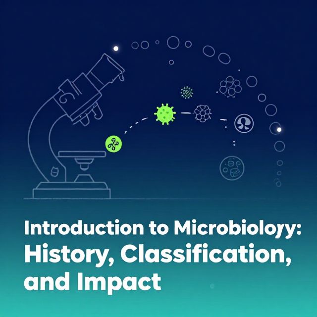 Introduction to Microbiology: History, Classification, and Impact