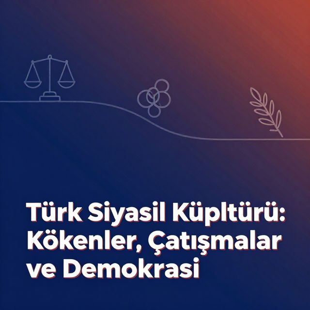 Türk Siyasal Kültürü: Kökenler, Çatışmalar ve Demokrasi