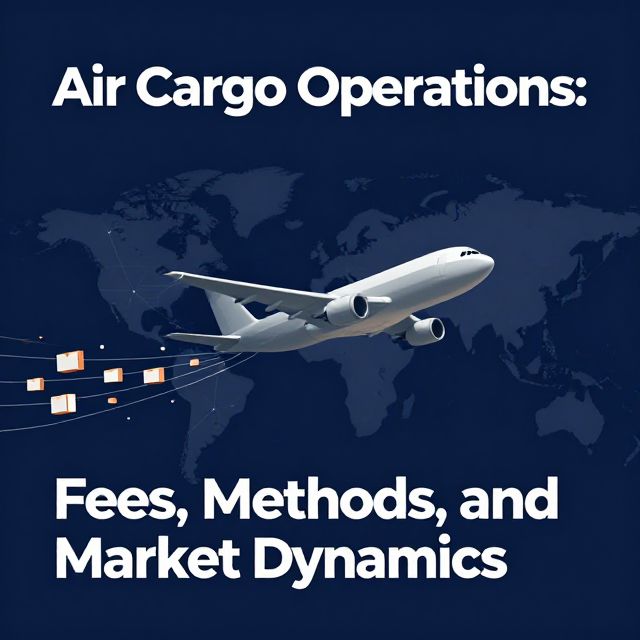 Air Cargo Operations: Fees, Methods, and Market Dynamics