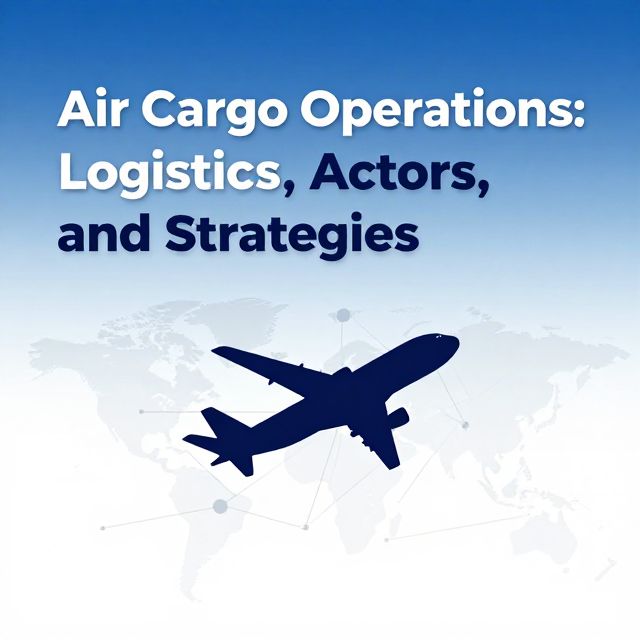 Air Cargo Operations: Logistics, Actors, and Strategies
