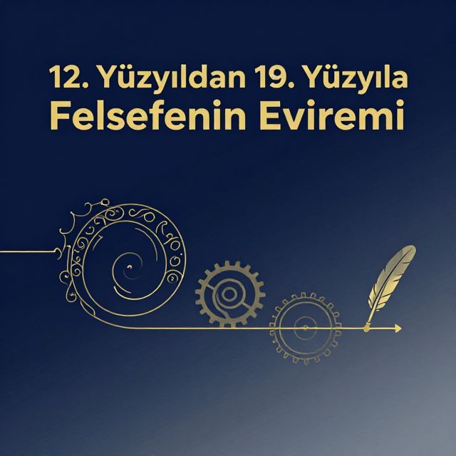 12. Yüzyıldan 19. Yüzyıla Felsefenin Evrimi