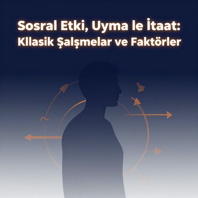 Sosyal Etki, Uyma ve İtaat: Klasik Çalışmalar ve Faktörler