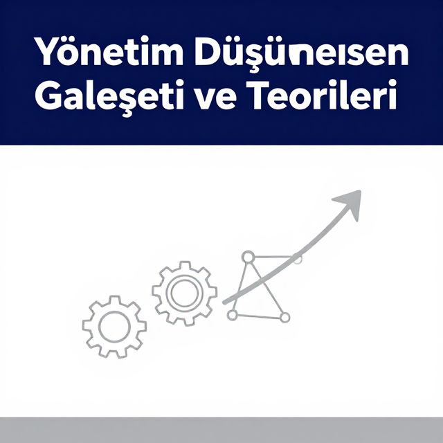 Yönetim Düşüncesinin Gelişimi ve Teorileri