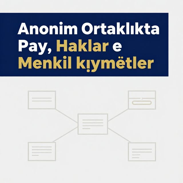 Anonim Ortaklıkta Pay, Haklar ve Menkul Kıymetler