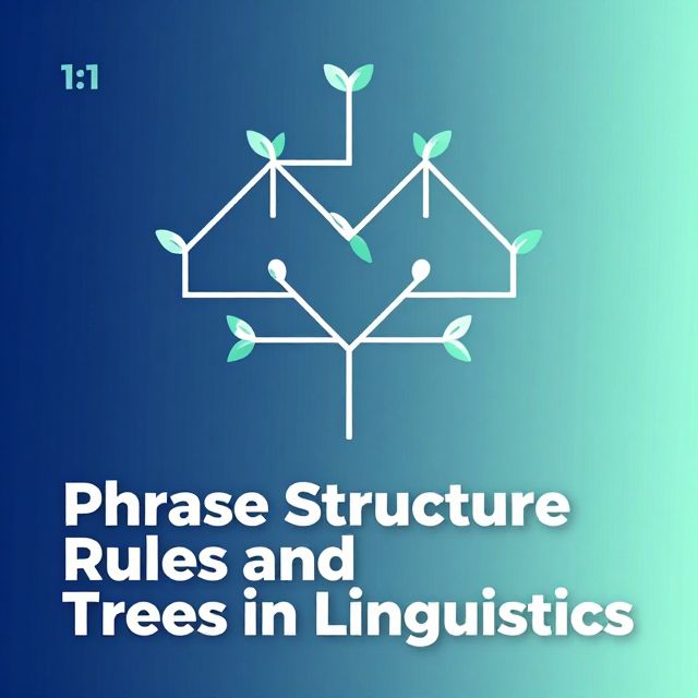 Phrase Structure Rules and Trees in Linguistics