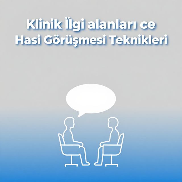 Klinik İlgi Alanları ve Hasta Görüşmesi Teknikleri