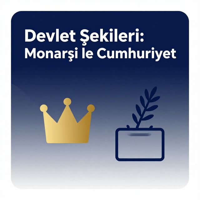 Devlet Şekilleri: Monarşi ve Cumhuriyet