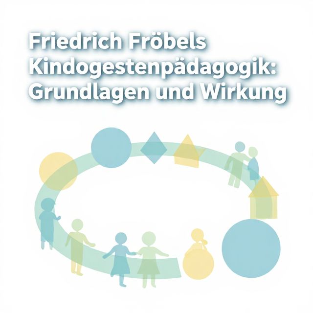 Friedrich Fröbels Kindergartenpädagogik: Grundlagen und Wirkung