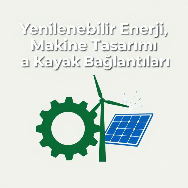 Yenilenebilir Enerji, Makine Tasarımı ve Kaynak Bağlantıları