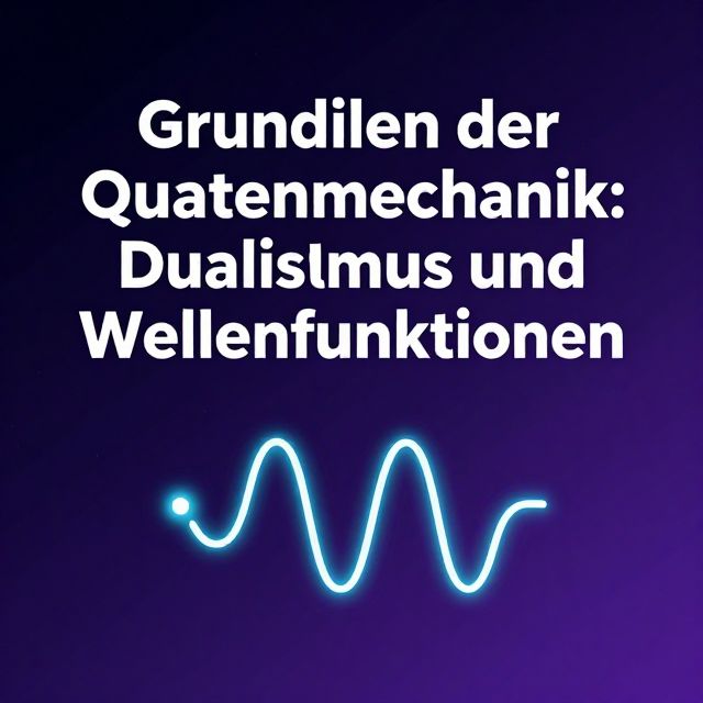 Grundlagen der Quantenmechanik: Dualismus und Wellenfunktionen