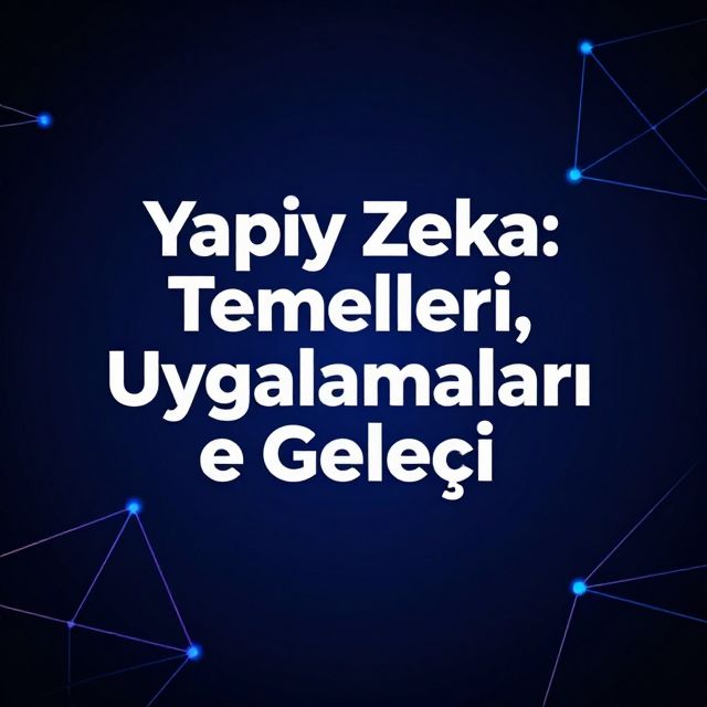 Yapay Zeka: Temelleri, Uygulamaları ve Geleceği
