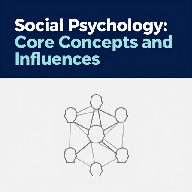 Social Psychology: Core Concepts and Influences