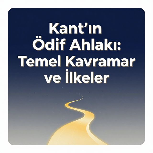 Kant'ın Ödev Ahlakı: Temel Kavramlar ve İlkeler