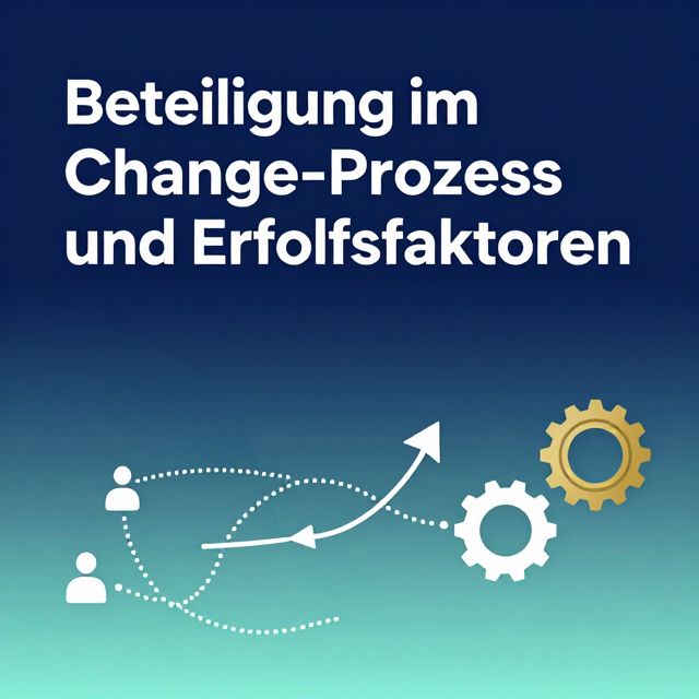 Beteiligung im Change-Prozess und Erfolgsfaktoren