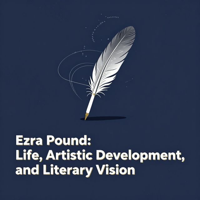 Ezra Pound: Life, Artistic Development, and Literary Vision