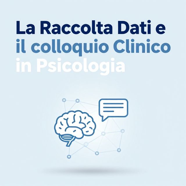 La Raccolta Dati e il Colloquio Clinico in Psicologia