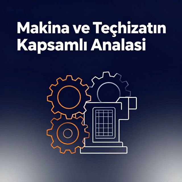 Makina ve Teçhizatın Kapsamlı Analizi