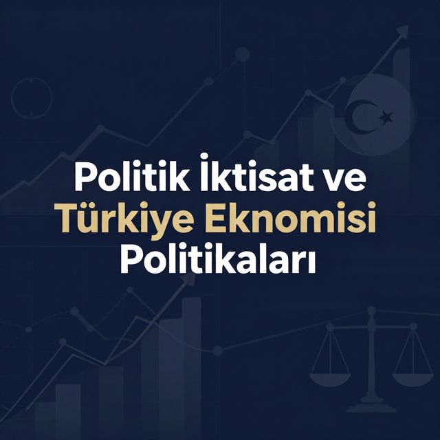 Politik İktisat ve Türkiye Ekonomisi Politikaları