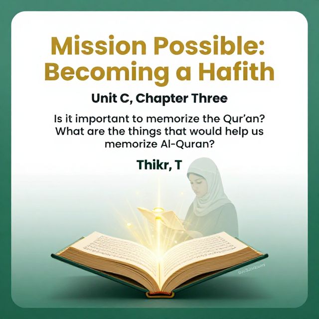 Mission Possible: Becoming a Hafith