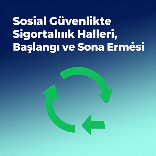 Sosyal Güvenlikte Sigortalılık Halleri, Başlangıcı ve Sona Ermesi
