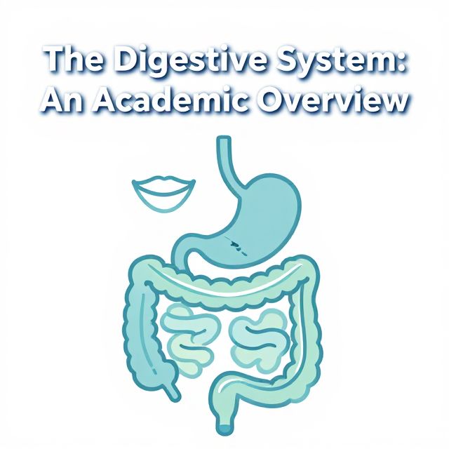 The Digestive System: An Academic Overview